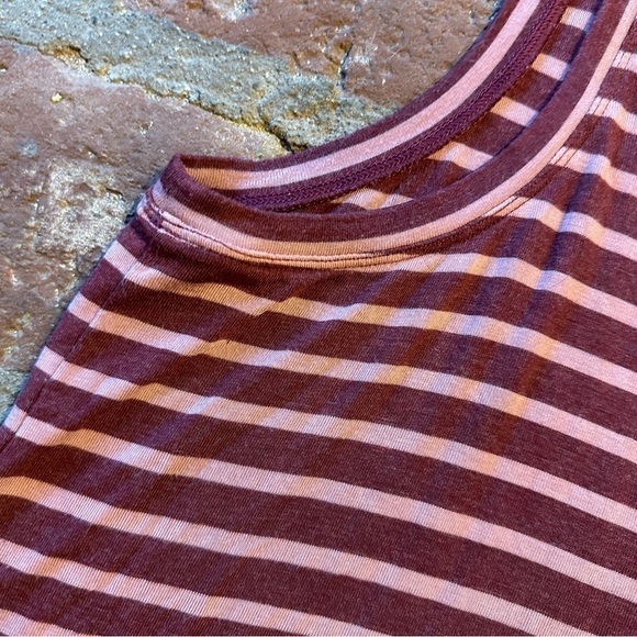 Cabi Tank Women's Soft Stretchy Medium Mulberry pink striped Limited Release - Picture 12 of 16